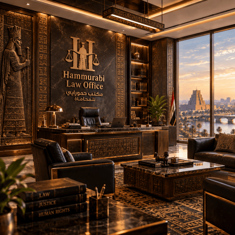 Hammurabi Law Office Interior 768x768